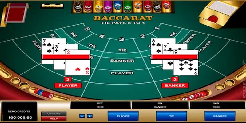 Các loại bàn baccarat phổ biến